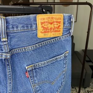Vintage Levi 501’s.